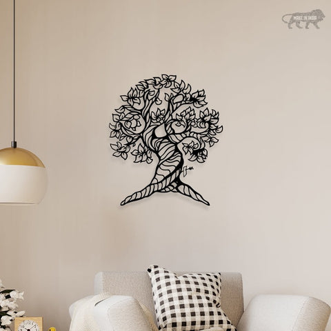 Beautiful Tree Metal wall art
