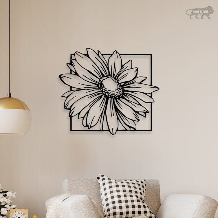 Amazing Sunflower Metal Wall Art 1