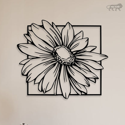 Amazing Sunflower Metal Wall Art