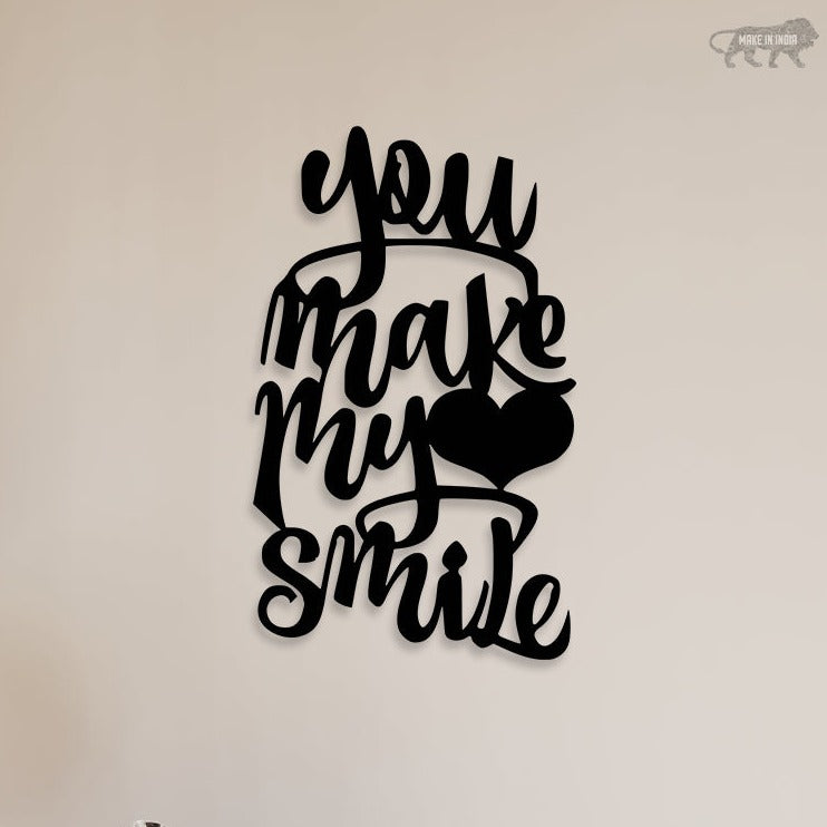 Motivational Words Metal Wall Art