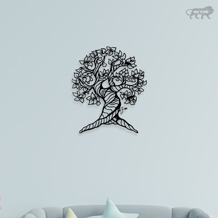 Beautiful Tree Metal wall art 2