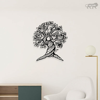 Beautiful Tree Metal wall art 3