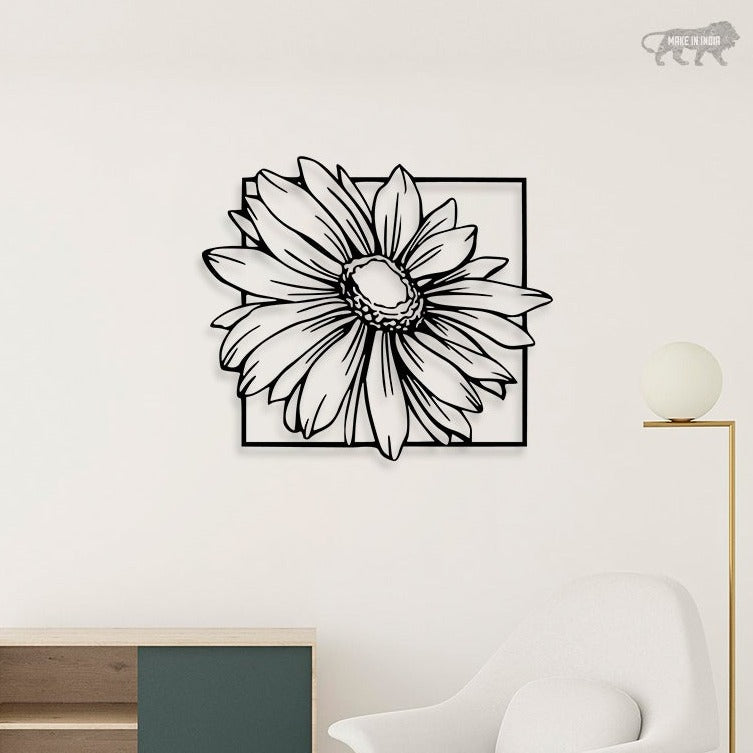 Amazing Sunflower Metal Wall Art 2